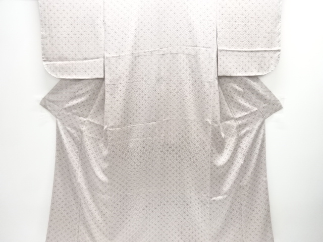 JAPANESE KIMONO / KOMON / UNUSED / SHIPPO PATTERN